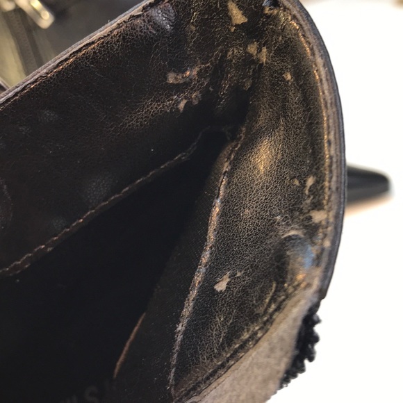 Willi Smith Black Leather Bootie Sz 6.5 Never Worn - Picture 13 of 16